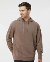 Picture of Independent Trading Co. - Midweight Pigment-Dyed Hooded Sweatshirt - PRM4500 - XS - 3XL Pigment Clay