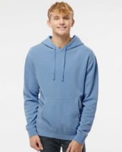 Picture of Independent Trading Co. - Midweight Pigment-Dyed Hooded Sweatshirt - PRM4500 - XS - 3XL Pigment Light Blue