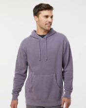 Picture of Independent Trading Co. - Midweight Pigment-Dyed Hooded Sweatshirt - PRM4500 - XS - 3XL Pigment Plum