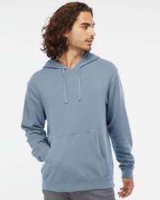 Picture of Independent Trading Co. - Midweight Pigment-Dyed Hooded Sweatshirt - PRM4500 - XS - 3XL Pigment Slate Blue