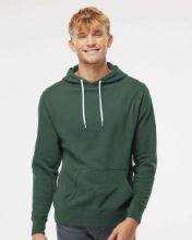 Picture of Independent Trading Co. - Lightweight Hooded Sweatshirt - AFX90UN Alpine Green / XS