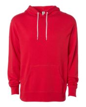 Picture of Independent Trading Co. - Lightweight Hooded Sweatshirt - AFX90UN Red / L