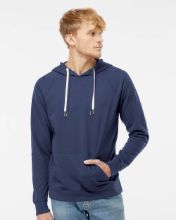 Picture of Independent Trading Co. - Icon Lightweight Loopback Terry Hooded Sweatshirt - SS1000 Indigo / L