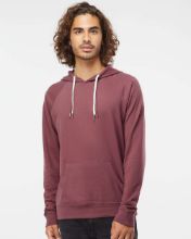 Picture of Independent Trading Co. - Icon Lightweight Loopback Terry Hooded Sweatshirt - SS1000 Port / XS