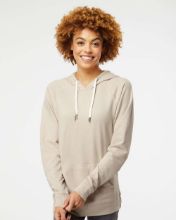 Picture of Independent Trading Co. - Icon Lightweight Loopback Terry Hooded Sweatshirt - SS1000 Sand / XS