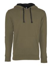 Picture of Next Level - Laguna Hoodie - 9301 - XS - 3XL Military Green/ Black
