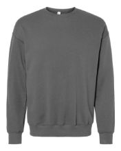 Picture of BELLA + CANVAS - Sponge Fleece Drop Shoulder Crewneck Sweatshirt - 3945 - XS - 2XL Asphalt