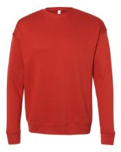 Picture of BELLA + CANVAS - Sponge Fleece Drop Shoulder Crewneck Sweatshirt - 3945 - XS - 2XL Brick