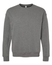 Picture of BELLA + CANVAS - Sponge Fleece Drop Shoulder Crewneck Sweatshirt - 3945 - XS - 2XL Deep Heather