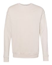 Picture of BELLA + CANVAS - Sponge Fleece Drop Shoulder Crewneck Sweatshirt - 3945 - XS - 2XL Heather Dust