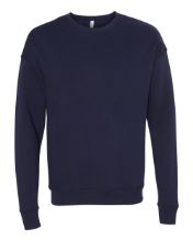 Picture of BELLA + CANVAS - Sponge Fleece Drop Shoulder Crewneck Sweatshirt - 3945 - XS - 2XL Navy