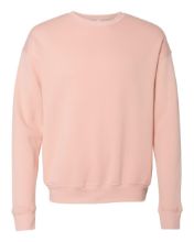 Picture of BELLA + CANVAS - Sponge Fleece Drop Shoulder Crewneck Sweatshirt - 3945 - XS - 2XL Peach