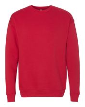 Picture of BELLA + CANVAS - Sponge Fleece Drop Shoulder Crewneck Sweatshirt - 3945 - XS - 2XL Red