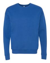 Picture of BELLA + CANVAS - Sponge Fleece Drop Shoulder Crewneck Sweatshirt - 3945 - XS - 2XL True Royal
