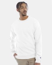 Picture of Champion - Powerblend® Crewneck Sweatshirt - S600 - S - 3XL White