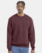 Picture of Champion - Powerblend® Crewneck Sweatshirt - S600 - S - 3XL Maroon Heather