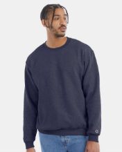 Picture of Champion - Powerblend® Crewneck Sweatshirt - S600 - S - 3XL Navy Heather