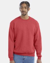 Picture of Champion - Powerblend® Crewneck Sweatshirt - S600 - S - 3XL Scarlet Heather