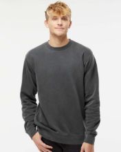 Picture of Independent Trading Co. - Midweight Pigment-Dyed Crewneck Sweatshirt - PRM3500 - XS - 3XL Pigment Black
