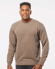 Picture of Independent Trading Co. - Midweight Pigment-Dyed Crewneck Sweatshirt - PRM3500 - XS - 3XL Pigment Clay