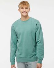 Picture of Independent Trading Co. - Midweight Pigment-Dyed Crewneck Sweatshirt - PRM3500 - XS - 3XL Pigment Mint