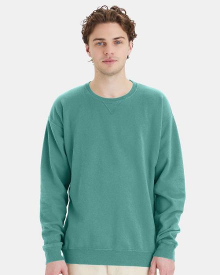 Picture of ComfortWash by Hanes - Garment-Dyed Crewneck Sweatshirt - GDH400 - S - 3XL