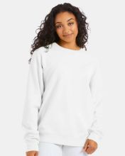 Picture of ComfortWash by Hanes - Garment-Dyed Crewneck Sweatshirt - GDH400 - S - 3XL White