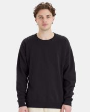 Picture of ComfortWash by Hanes - Garment-Dyed Crewneck Sweatshirt - GDH400 - S - 3XL Black