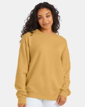 Picture of ComfortWash by Hanes - Garment-Dyed Crewneck Sweatshirt - GDH400 - S - 3XL Artisan Gold