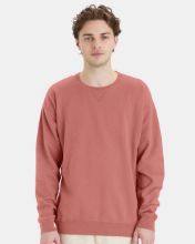 Picture of ComfortWash by Hanes - Garment-Dyed Crewneck Sweatshirt - GDH400 - S - 3XL Mauve