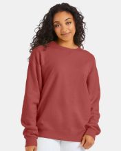 Picture of ComfortWash by Hanes - Garment-Dyed Crewneck Sweatshirt - GDH400 - S - 3XL Nantucket Red
