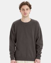 Picture of ComfortWash by Hanes - Garment-Dyed Crewneck Sweatshirt - GDH400 - S - 3XL New Railroad Grey