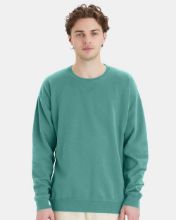 Picture of ComfortWash by Hanes - Garment-Dyed Crewneck Sweatshirt - GDH400 - S - 3XL Porch Blue