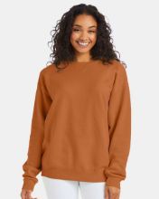 Picture of ComfortWash by Hanes - Garment-Dyed Crewneck Sweatshirt - GDH400 - S - 3XL Texas Orange