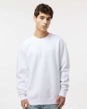 Picture of Independent Trading Co. - Heavyweight Crewneck Sweatshirt - IND3000 - XS - 3XL White