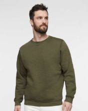 Picture of LAT - Elevated Fleece Crewneck Sweatshirt - 6925 Military Green / L