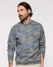 Picture of LAT - Elevated Fleece Crewneck Sweatshirt - 6925 Vintage Camo / 3XL
