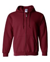 Picture of Gildan - Heavy Blend™ Full-Zip Hooded Sweatshirt - 18600 - S - 5XL Cardinal Red