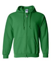 Picture of Gildan - Heavy Blend™ Full-Zip Hooded Sweatshirt - 18600 - S - 5XL Irish Green