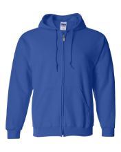 Picture of Gildan - Heavy Blend™ Full-Zip Hooded Sweatshirt - 18600 - S - 5XL Royal