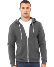 Picture of BELLA + CANVAS - Sponge Fleece Full-Zip Hoodie - 3739 - XS - 3XL Asphalt