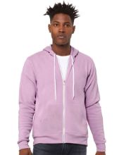 Picture of BELLA + CANVAS - Sponge Fleece Full-Zip Hoodie - 3739 - XS - 3XL Lilac