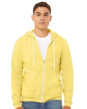 Picture of BELLA + CANVAS - Sponge Fleece Full-Zip Hoodie - 3739 - XS - 3XL Yellow