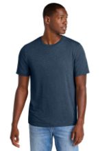Picture of District® Perfect Weight® CVC Tee DT184 - XS–4XL Heathered Navy
