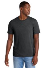 Picture of District® Perfect Weight® CVC Tee DT184 - XS–4XL Jet Black Heather