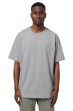 Picture of SXU018 Stanley/Stella Unisex Freestyler Heavyweight Tee Heather Grey / XS