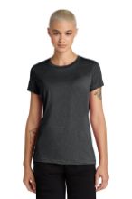 Picture of DT188 District® Women’s Perfect Weight® CVC Tee Jet Black Heather / L
