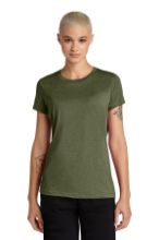 Picture of DT188 District® Women’s Perfect Weight® CVC Tee Military Green Heather / L