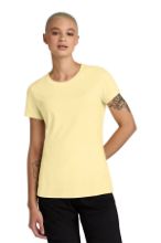 Picture of DT188 District® Women’s Perfect Weight® CVC Tee Soft Yellow / 4XL