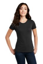 Picture of DM108L District® Women’s Perfect Blend® CVC Tee - XS-4XL Black